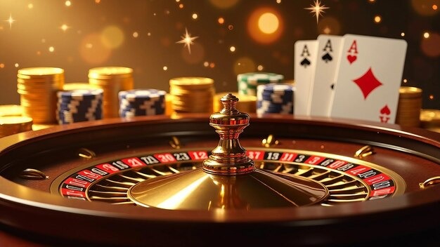 Live Casino Hold'em table at cipung slot with croupier, community cards, and player interface